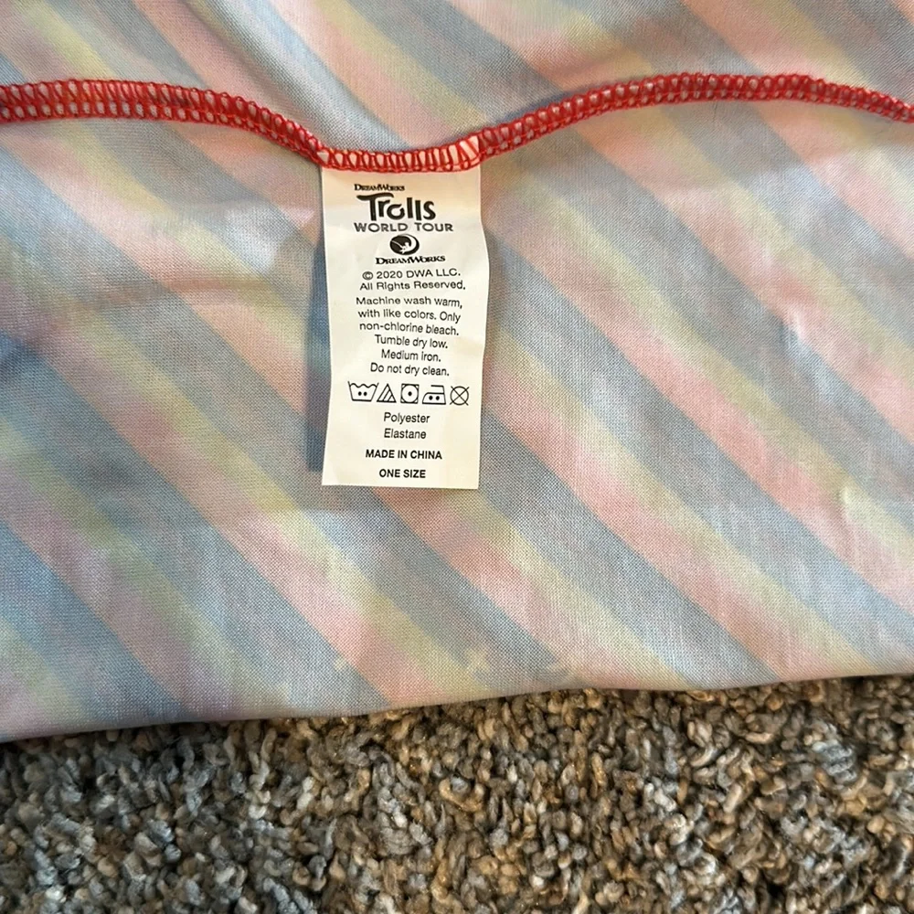 Trolls World Tour face mask. Child’s size